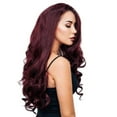thumbnail image 2 of Long Curly Synthetic Wig for Women Natural Looking Red Wavy Full Hair, 2 of 3