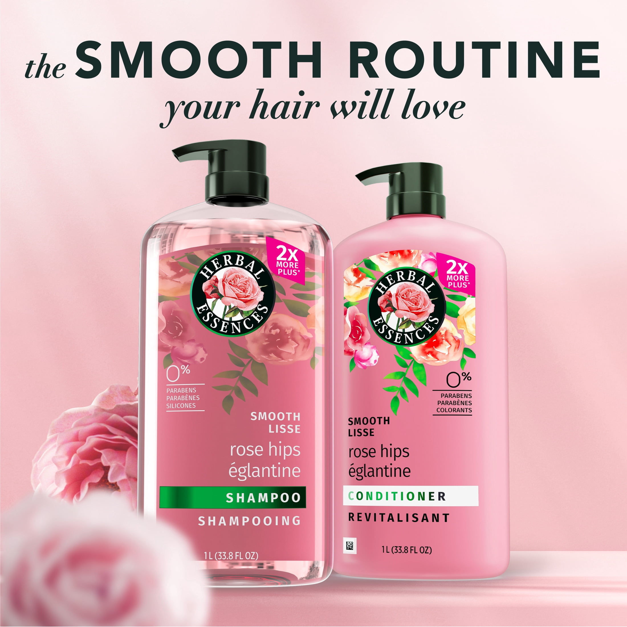Herbal Essences Smooth Collection Conditioner, Rose Hips, 33.8 fl oz