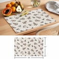 thumbnail image 6 of Nautical Vintage Placemats Set of 4 Wooden Boards Anchor Sailing Retro Place Mats Indoor Wipeable Table Mats Washable Cloth Dining Table Placemats for Kitchen Holiday Party Home Decor 13x19 Inch, 6 of 9