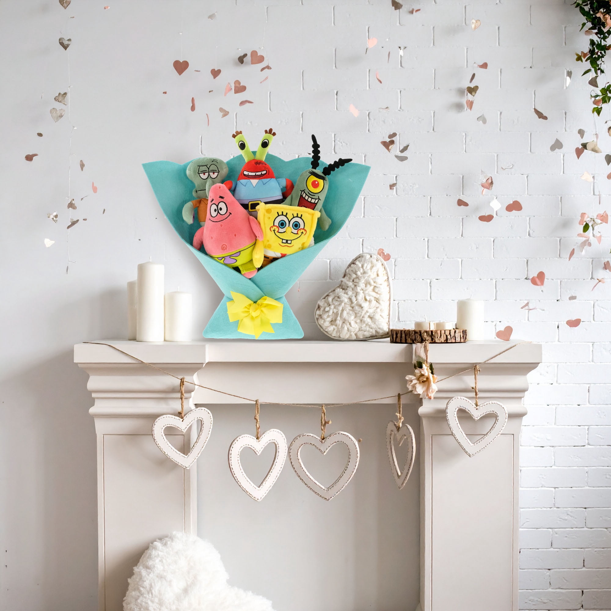 Large Spongebob Plush Bouquet, 13", Valentine's Day by Ruz
