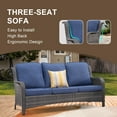 thumbnail image 6 of Ovios 2 Pieces Outdoor Patio Furniture with Sofa Wicker Patio Sectional with Loveseat for Backyard, 6 of 6