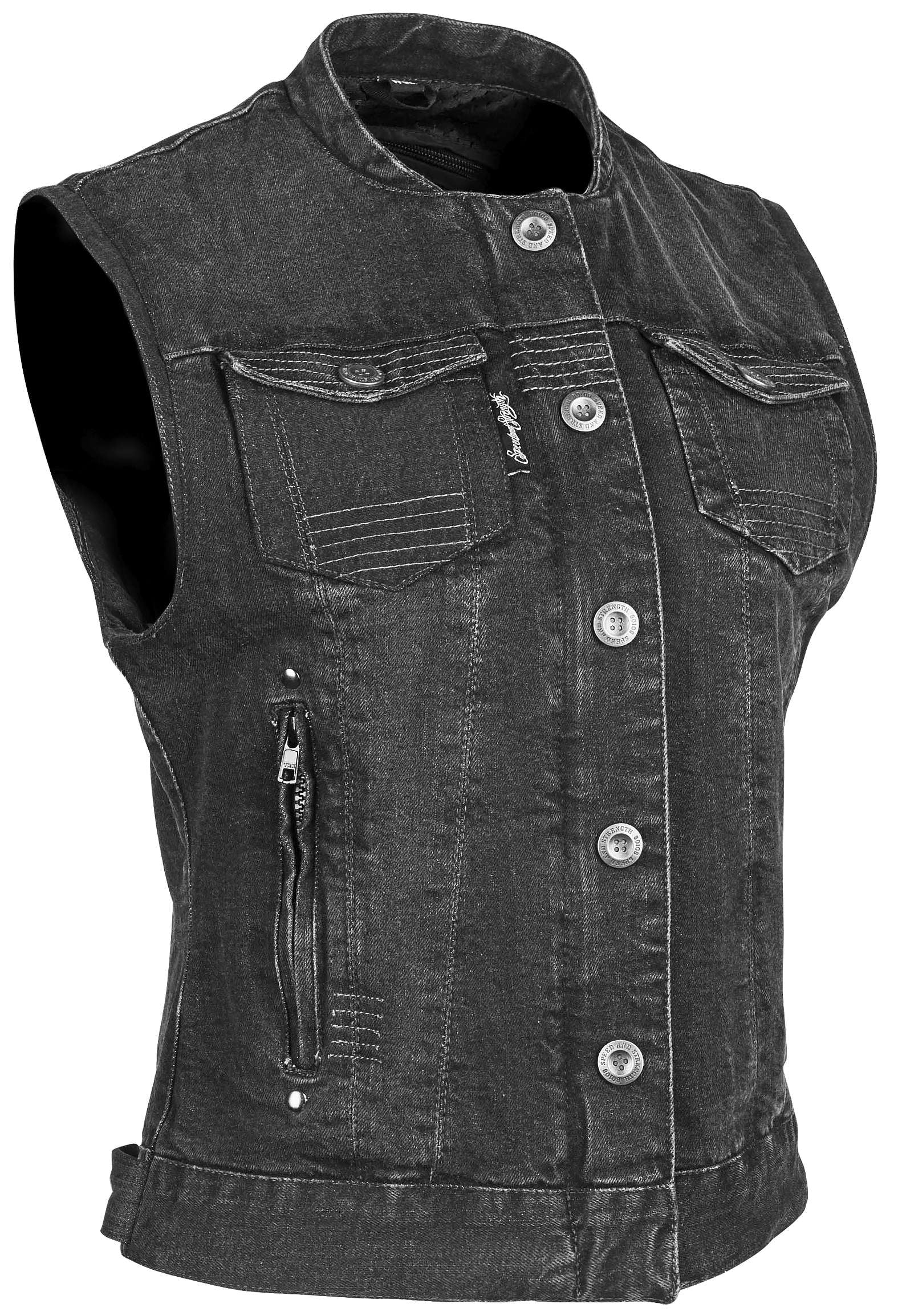 walmart womens denim vest