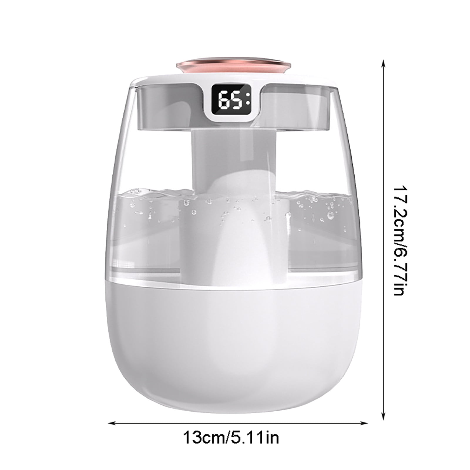 YUEVE Quiet Cool Mist Humidifiers With LED Light USB Double Spray Heavy Fogss Silent Digital Humidifier Multipurpose Humidifier Humidifiers For Home Bedroom Vaporizer compatible with Machine for Kids