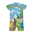 thumbnail image 6 of Adventure Time Jake The Dog Baby Bodysuit Boy Girl Clothes Soft Newborn Infant Outfit Short Sleeve Romper, 6 of 8