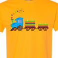 thumbnail image 4 of Inktastic Colorful Toy Train T-Shirt, 4 of 5