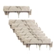 thumbnail image 2 of Terraxo 8 Pieces Landscape Edging Decorative Multifunctional Landscape Borders Garden Borders for Flower Bed Flower Lawn Edge Outdoor, 2 of 8