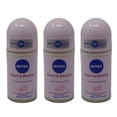 thumbnail image 2 of Nivea Pearl & Beauty Roll-On Deodorant, Underarm Care with Pearl Extract, Radiant Look and Gentle Feminine Fragrance, 50ml - Pack of 3, 2 of 3