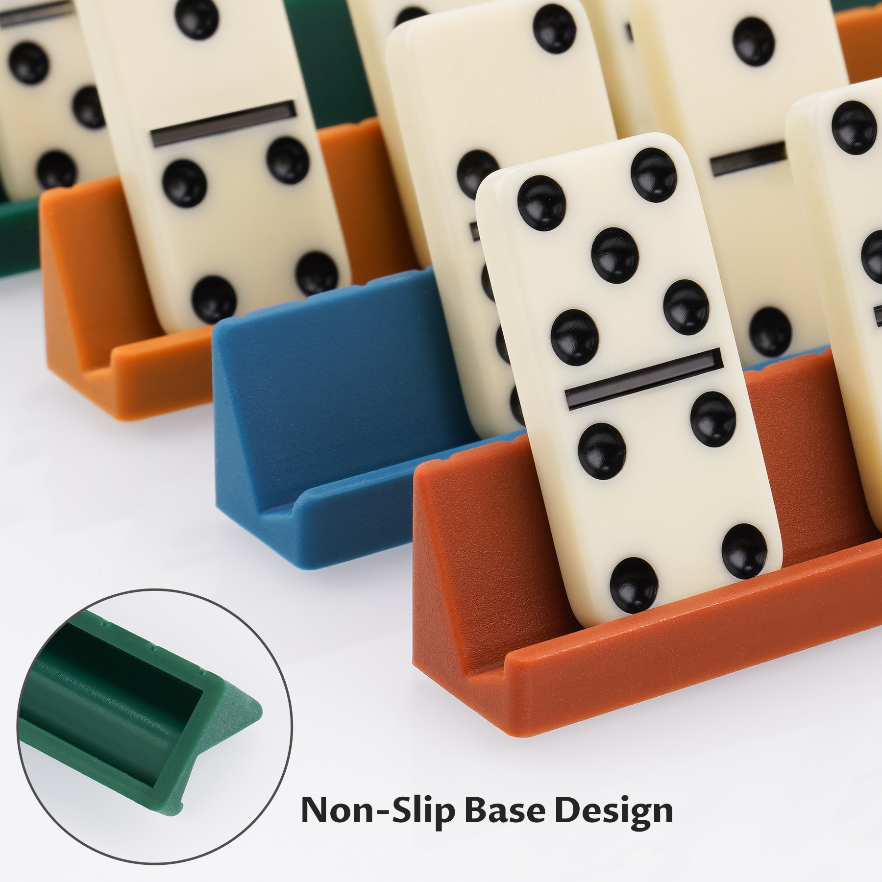 Nitoy Double 6 Dominoes Set with Racks photo 7