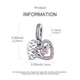 thumbnail image 6 of MULA Original Christmas Family Tree Heart Love 925 Sterling Silver DIY Charms 5A Zircon fit Charms Bracelets for Women Jewelry, 6 of 6