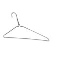 thumbnail image 4 of Perchas de alambre Otylzto 20 piezas plateadas 40 cm para ropa, 4 of 4