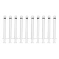 thumbnail image 1 of Lot de 10 applicateurs de crème vaginale jetables, embouts ronds hermétiques, pour soins féminins, 0,18 oz, 1 of 4