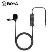 BOYA Microphones, Clip-on Condenser Camera Pc By-m1 Lavalier Boya By-m1 3.5mm Dslr Camera Clip-on Condenser Mic Kidjoy 1/4" Adapter Dslr By-m1 3.5mm Condenser Cameras 3.5mm Condenser With