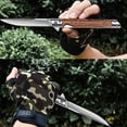 thumbnail image 6 of XYRSRUW Folding Knife, Versatile Stainless Steel Camping Knife, Compact Utility Knife for Outdoor Use, Quick Opening Folding Blade for Adventure, 6 of 6