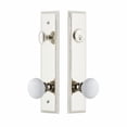 thumbnail image 3 of Grandeur Carr  Tall Plate Single Cylinder One Piece Knobset with Hyde Park Knob, 3 of 6