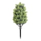thumbnail image 1 of Estacas artificiales de coníferas para jardín: árboles de aspecto realista con estacas de tierra. Verde, 1 of 9