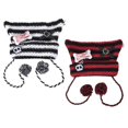 thumbnail image 4 of Y2K-Party Holiday Hat Cute Slouchy Knitted Hat para niños, adolescentes, niñas, Devil Hat, 4 of 4