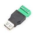 thumbnail image 2 of Convertisseur USB Femelle, Adaptateur USB, Terminal USB Léger 2PCS pour les Professionnels Passionnés d'Électronique, 2 of 8