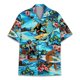 thumbnail image 3 of Camisa hawaiana con estampado 3D de mono y orangután para hombre, camisas de vacaciones de verano, camisas de manga corta con botones para la calle, la playa, el surf, Aloha, 3 of 5