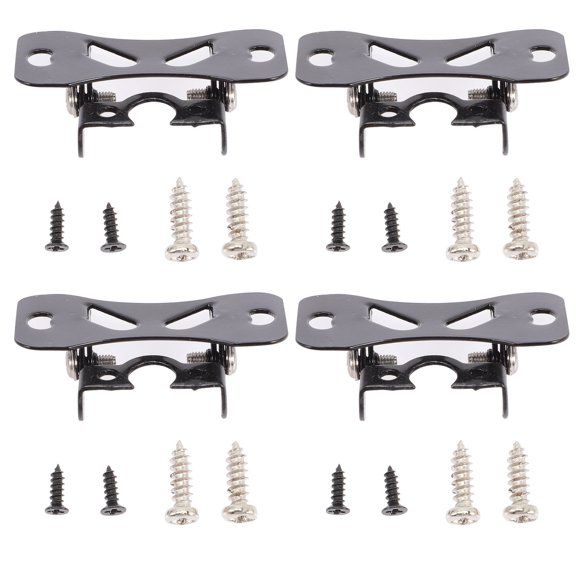 SWETRACE vehicle rear bracket 4Pcs Iron Black Mounting Practical Design Car Trailer