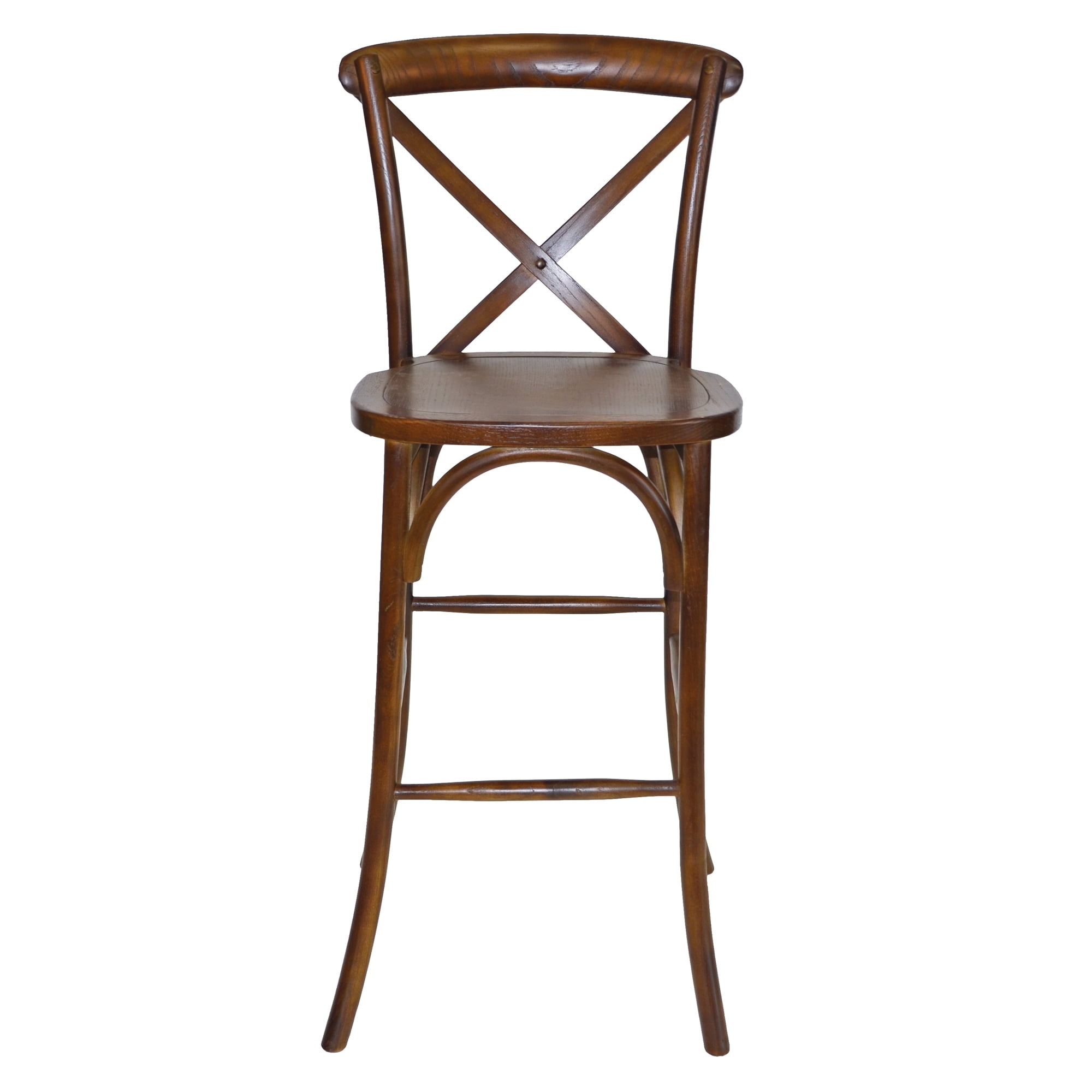 Bar Chair - Lucca X Back Wood - Antique