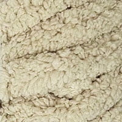 Mainstays Chunky Chenille Yarn, 31.7 yd, Stone, 100 Polyester, Super Bulky