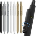 thumbnail image 1 of XUCP-8-Pack 0.5mm Black Gel Pens, Retractable Needle Tip Non-Smear Black Quick-Drying Ink Pens, Comfort Grip for Left-Handed & Smooth Writing School, Office, Exams, 1 of 4