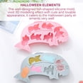 thumbnail image 4 of Molde De Silicona Para Halloween, Molde Para Caramelos En Forma De Pez, Resistente Al Calor, Antiadherente, Molde Para Bandeja De Hielo, Fácil De Quitar, Diy Para Cocina, Refrigerador, Horno 1 Uds. Advancent HA027504-02, 4 of 7