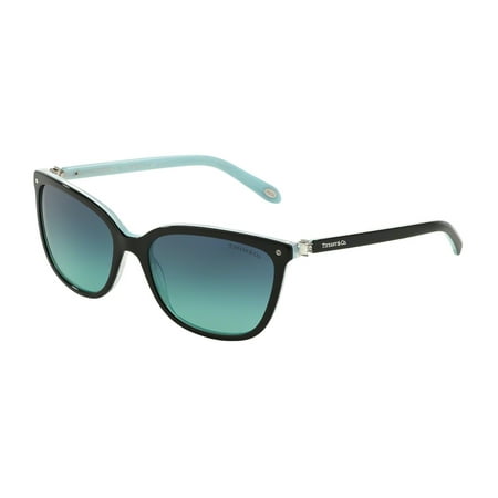 Tiffany 0TF4105HB Full Rim Square Womens Sunglasses - Size 55 (Blue Gradient)