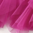 thumbnail image 4 of Solid Color Layered Mesh Fairy A-Line Skirt for Women, 4 of 6