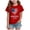 Red, variant on Zshosam 4th of July Shirt Girl Kid 4th of July T-Shirts Boys Girls American Flag Shirt Patriotic Top Short Sleeve Tees Size 5T 6T ,(Blue 5-6 Years )