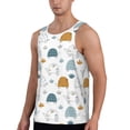 thumbnail image 2 of Rateoe Cute Doodle Turtles Pattern Sleeveless Gym Shirt Muscle Tee Breathable Workout Shirt Slim-Fit Tank Quick Dry Fit Muscle Tank Top Bodybuilding Sleeveless T Shirt-Medium, 2 of 7