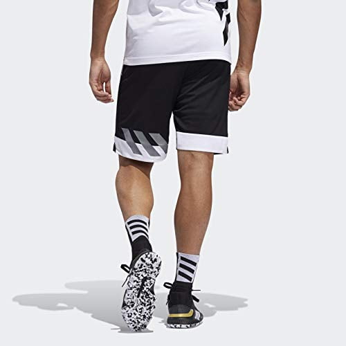 adidas Men's Creator 365 Basketball Shorts 3.0, Black, Small at