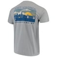 thumbnail image 3 of Men's Gray West Virginia Mountaineers Comfort Colors Campus Scenery T-Shirt, 3 of 4