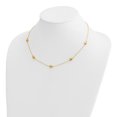 thumbnail image 3 of DewberryDiamonds 14K Yellow gold Polished Beads 5-Station 16 inch Necklace Plus 2 inch Extender (Weight : 2.8 g, Length : 16 in, Width : 6.25 mm), 3 of 6