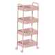 thumbnail image 3 of Carrito con ruedas organizador para comedor, hogar y cocina. Rosa, 3 of 9