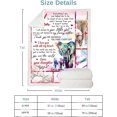 thumbnail image 4 of Gifts for Mom, Elephant Microfiber Plush Sherpa Blanket, Warm Cozy Throw Blanket for Couch and Bed, Mom Birthday Gifts, 51 x 59 inches, Mother Gifts from Daughter, 4 of 6