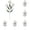 A*5, variant on NANDIYNZHI Artificial Flowers, 5Pcs Violet Faux Flowers for Indoor Outdoor Home Garden Decoration, Artificial Flowers, Fake Flowers, Faux Flowers, Artificial Flowers for Outdoors,Style F*5