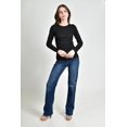 thumbnail image 4 of Blusa basica de manga larga /Juvenil, 0240 (Negro) negro CH, 4 of 4
