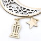 thumbnail image 4 of Ounissouiy Decoraciones de Ramadán Decoración colgante Adorno islámico Colgante de luna para el hogar Kits de decoración para fiestas 02 Ounissouiy HA061015-02, 4 of 6