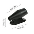thumbnail image 3 of Car-Mounted Ultrasonic Animal Repellent & Deer Whistle | Wind-Powered Safety Device for Cars & Trucks | Prevents Wildlife Collisions on Highways & Rural Roads, 3 of 6