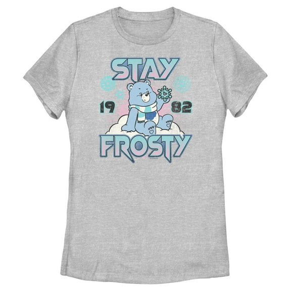 Women's Care Bears Grumpy Bear Stay Frosty Graphic T-Shirt