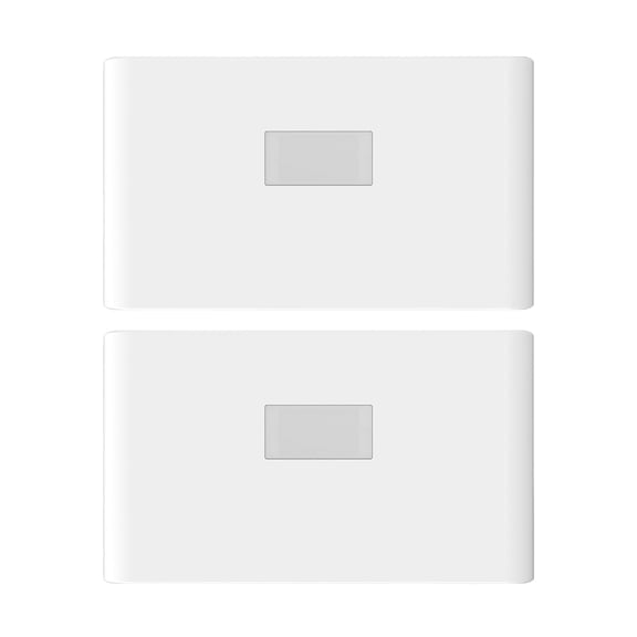 Wosthever Luz nocturna inteligente de 2 piezas con detección de movimiento humano, carga USB, montaje magnético, fácil de alimentar Iluminación y accesorios Cuadrado Regular 2PCS