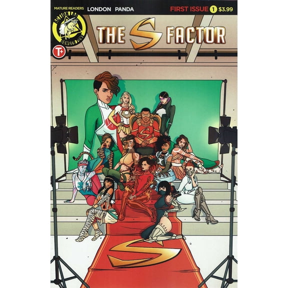 S Factor, The #1 VF ; Action Lab Comic Book