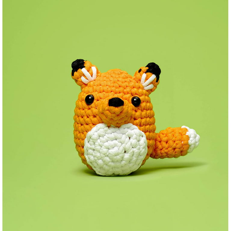 Crochet Stuffed Animal Kit Woobles Crochet Kit Beginneranimal DIY Beginner  Crochet Kit With Easy Peasy Yarn And Video Tutorials - AliExpress