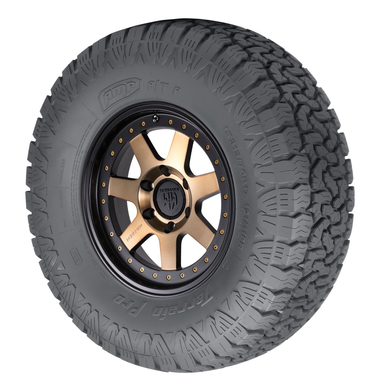 AMP Terrain Pro A/T LT285/70R17 E/10PLY Tire
