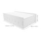 thumbnail image 2 of GOOHOCHY Caja para billetes con tapa, bandeja para insertar dinero, organizador de escritorio, caja para guardar dinero, organizador para billetes, 2 of 8