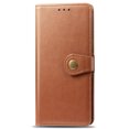 thumbnail image 3 of Allytech Samsung Galaxy S20 FE 5G Case, Premium PU Leather Folio Flip Wallet Case Cover with Credit Cards Slots Cash Holder Magnetic Closure Wallet Case for Samsung Galaxy S20 FE 5G, Brown, 3 of 8