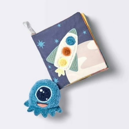 Interactive Soft Book and Plush Toy - Space