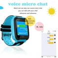thumbnail image 4 of CNKOO Kids smartwatch with GPS Tracker  Smart Watch Phone Compatible iOS Android for Children 3-12 Girls Boys SOS Call Remote Camera Two Way Call Touch Screen Games Christmas Birthday(Blu, 4 of 7