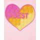 thumbnail image 3 of Camiseta The Children's Place para niñas, paquete de 2, BEST/FRIENDS, de 7 a 8 años, 3 of 5